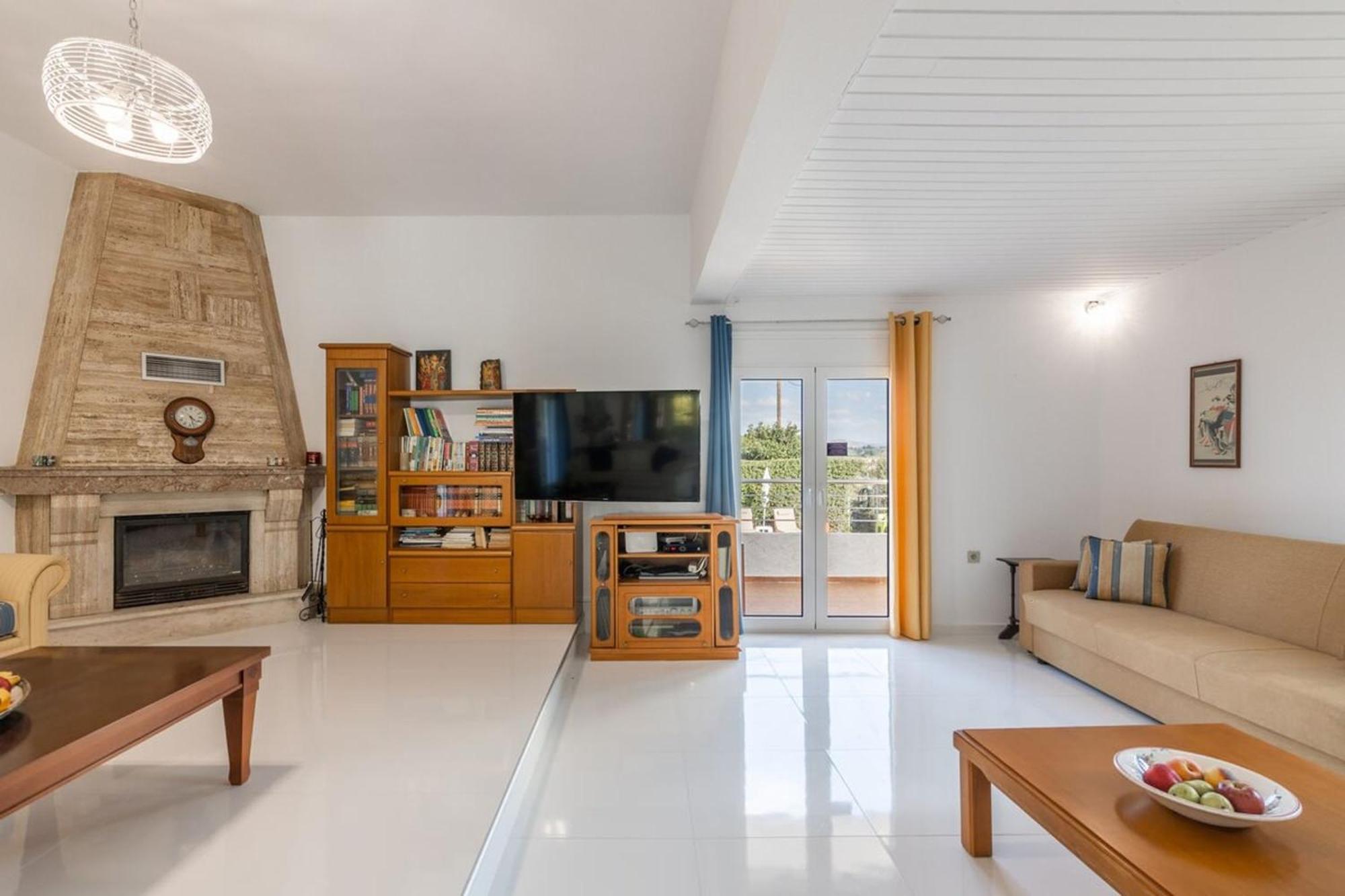 Amazing Villa Chrysanthi With Private Pool In Heraklion Epano Vathia Ngoại thất bức ảnh